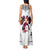 Polynesian Tank Maxi Dress Dog Lover With Samoyed - Sunset At The Beach White Ver LT7 - Polynesian Pride