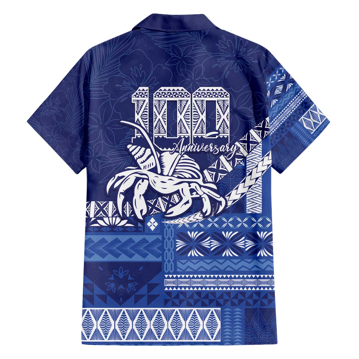Queen Salote College 100th Anniversary Family Matching Off The Shoulder Long Sleeve Dress and Hawaiian Shirt QSC Royal Girls LT7 - Polynesian Pride