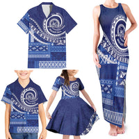 Queen Salote College 100th Anniversary Family Matching Tank Maxi Dress and Hawaiian Shirt QSC Royal Girls LT7 - Polynesian Pride