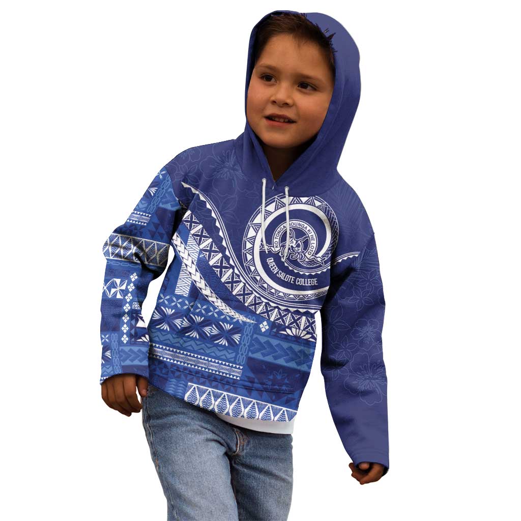 Queen Salote College 100th Anniversary Kid Hoodie QSC Royal Girls - Polynesian Pride