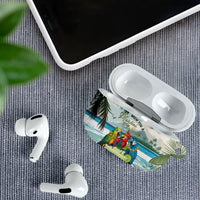 Wish You A Merry Martini Christmas AirPods Case Cocktail Parrot-dise