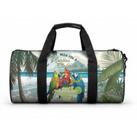 Wish You A Merry Martini Christmas Duffle Bag Cocktail Parrot-dise
