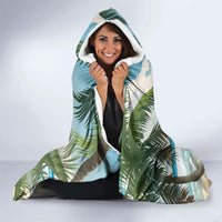 Wish You A Merry Martini Christmas Hooded Blanket Cocktail Parrot-dise