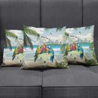 Wish You A Merry Martini Christmas Pillow Cover Cocktail Parrot-dise LT7 - Polynesian Pride