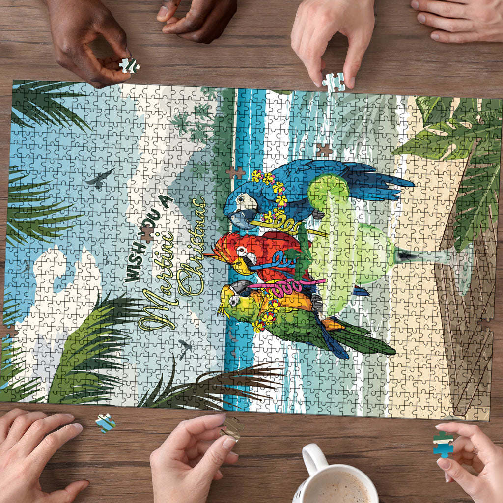 Wish You A Merry Martini Christmas Puzzle Cocktail Parrot-dise LT7 - Polynesian Pride