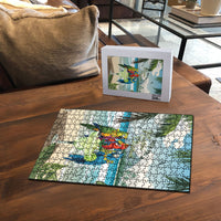 Wish You A Merry Martini Christmas Puzzle Cocktail Parrot-dise LT7 - Polynesian Pride
