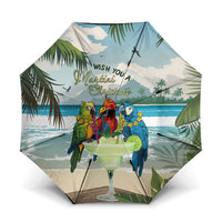 Wish You A Merry Martini Christmas Umbrella Cocktail Parrot-dise