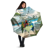 Wish You A Merry Martini Christmas Umbrella Cocktail Parrot-dise
