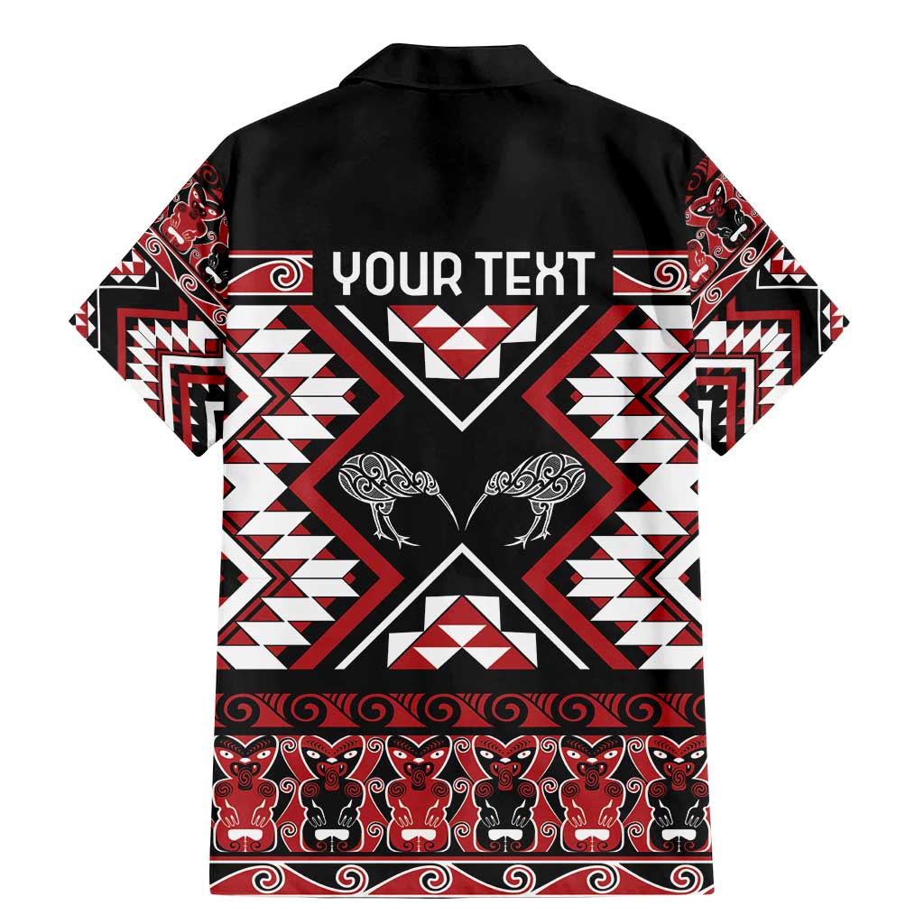 Personalised Taniko Motifs Aotearoa Family Matching Mermaid Dress and Hawaiian Shirt Waitangi Kowhaiwhai Kiwi LT7 - Polynesian Pride