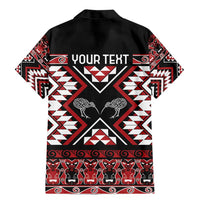 Personalised Taniko Motifs Aotearoa Family Matching Mermaid Dress and Hawaiian Shirt Waitangi Kowhaiwhai Kiwi LT7 - Polynesian Pride