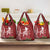 Personalised Hawaii Wahine Grocery Bag Women's Day Ohia Lehua