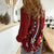 Personalized Tonga Ngatu Women Casual Shirt Iconic Red Manulua Motifs