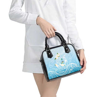 Guam Fishhook Mix Guasali Flowers Shoulder Handbag Dreaming Turquoise