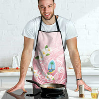 Guam Fishhook Mix Guasali Flowers Apron Dreaming Coral
