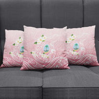 Guam Fishhook Mix Guasali Flowers Pillow Cover Dreaming Coral