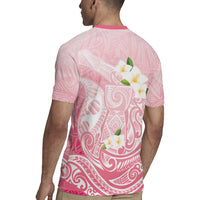 Guam Fishhook Mix Guasali Flowers Rugby Jersey Dreaming Coral