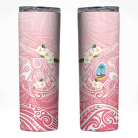 Guam Fishhook Mix Guasali Flowers Skinny Tumbler Dreaming Coral