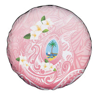 Guam Fishhook Mix Guasali Flowers Spare Tire Cover Dreaming Coral