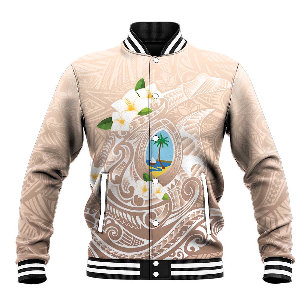 Guam Fishhook Mix Guasali Flowers Baseball Jacket Dreaming Hazel
