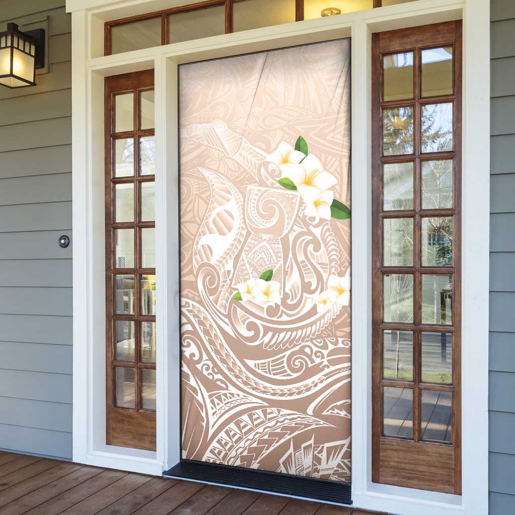 Guam Fishhook Mix Guasali Flowers Door Cover Dreaming Hazel