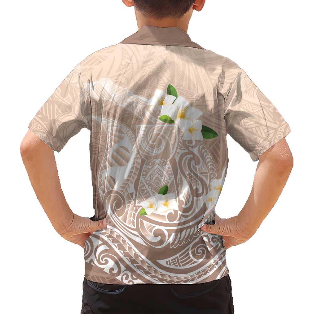 Guam Fishhook Mix Guasali Flowers Family Matching Short Sleeve Bodycon Dress and Hawaiian Shirt Dreaming Hazel LT7 - Polynesian Pride