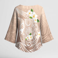 Guam Fishhook Mix Guasali Flowers Kimono Sleeve Blouse Dreaming Hazel