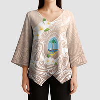Guam Fishhook Mix Guasali Flowers Kimono Sleeve Blouse Dreaming Hazel