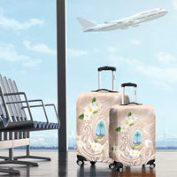 Guam Fishhook Mix Guasali Flowers Luggage Cover Dreaming Hazel