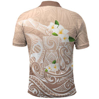 Guam Fishhook Mix Guasali Flowers Polo Shirt Dreaming Hazel