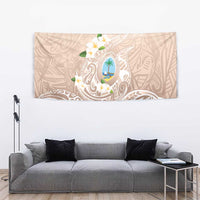 Guam Fishhook Mix Guasali Flowers Tapestry Dreaming Hazel