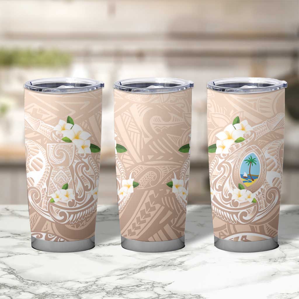 Guam Fishhook Mix Guasali Flowers Tumbler Cup Dreaming Hazel