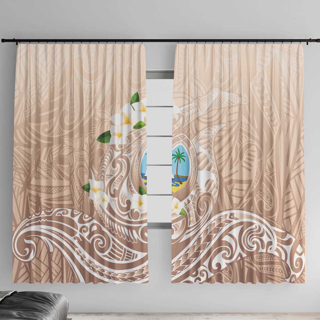 Guam Fishhook Mix Guasali Flowers Window Curtain Dreaming Hazel