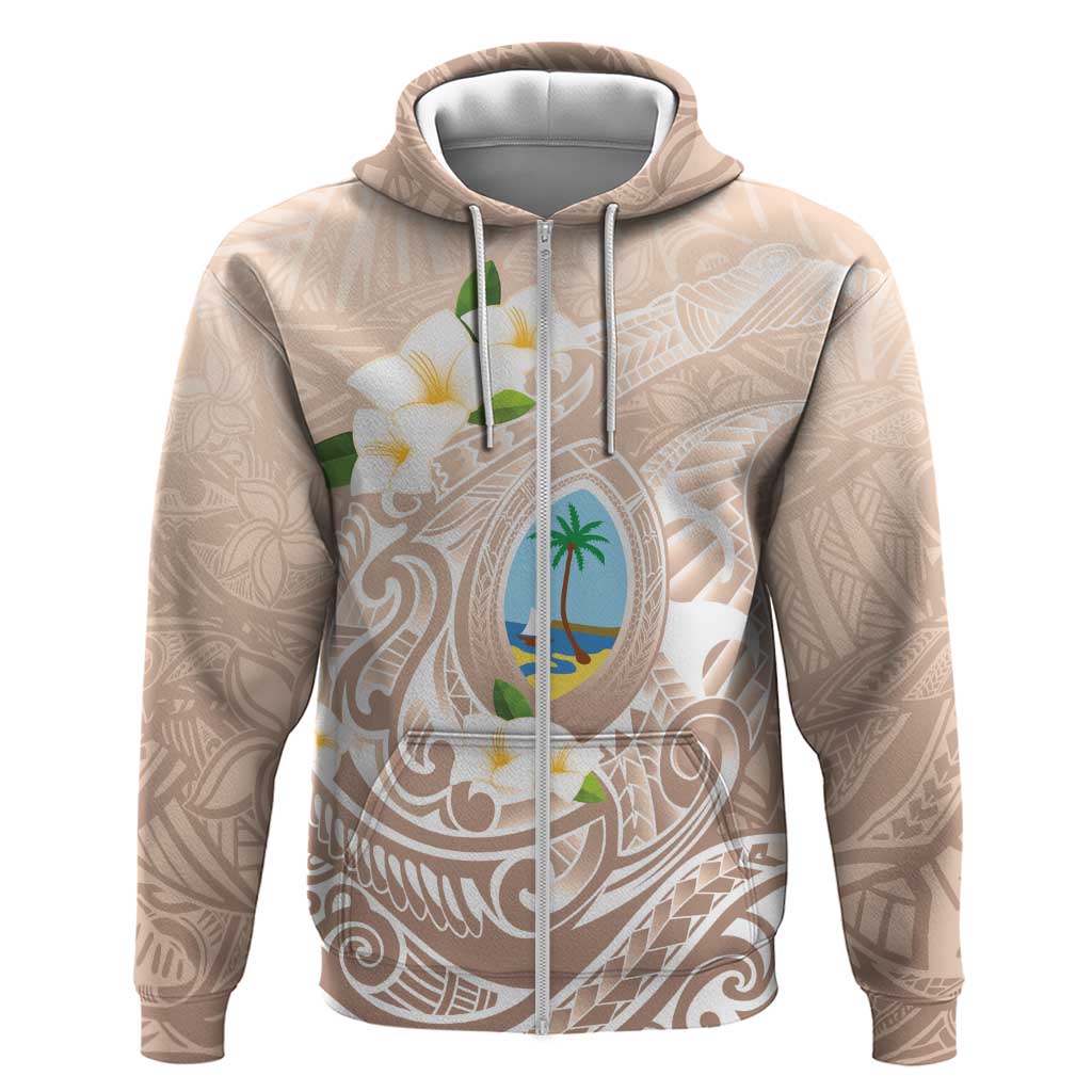 Guam Fishhook Mix Guasali Flowers Zip Hoodie Dreaming Hazel
