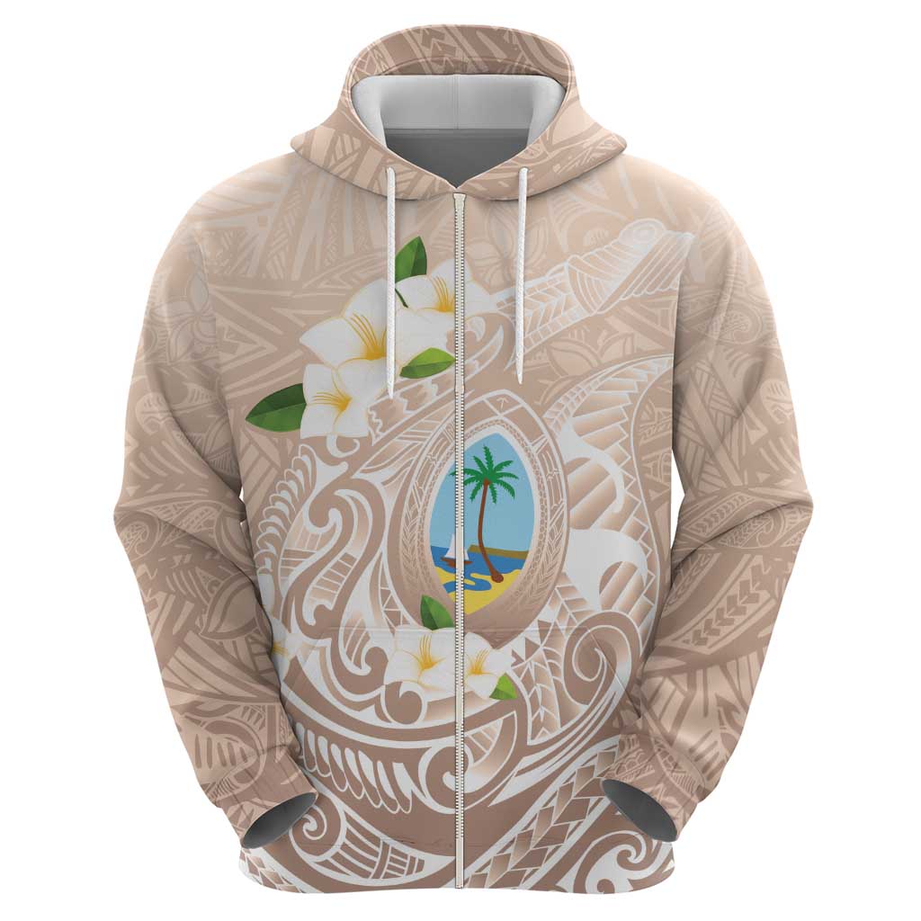 Guam Fishhook Mix Guasali Flowers Zip Hoodie Dreaming Hazel