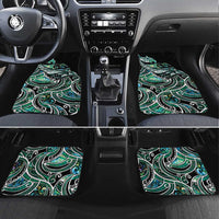 Maori Matariki - Manaia Car Mats Emerald Paua Shell