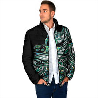 Maori Matariki - Manaia Padded Jacket Emerald Paua Shell