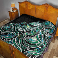 Maori Matariki - Manaia Quilt Emerald Paua Shell