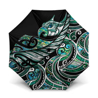 Maori Matariki - Manaia Umbrella Emerald Paua Shell