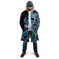 Maori Matariki - Manaia Cloak Galaxy Blue Paua Shell