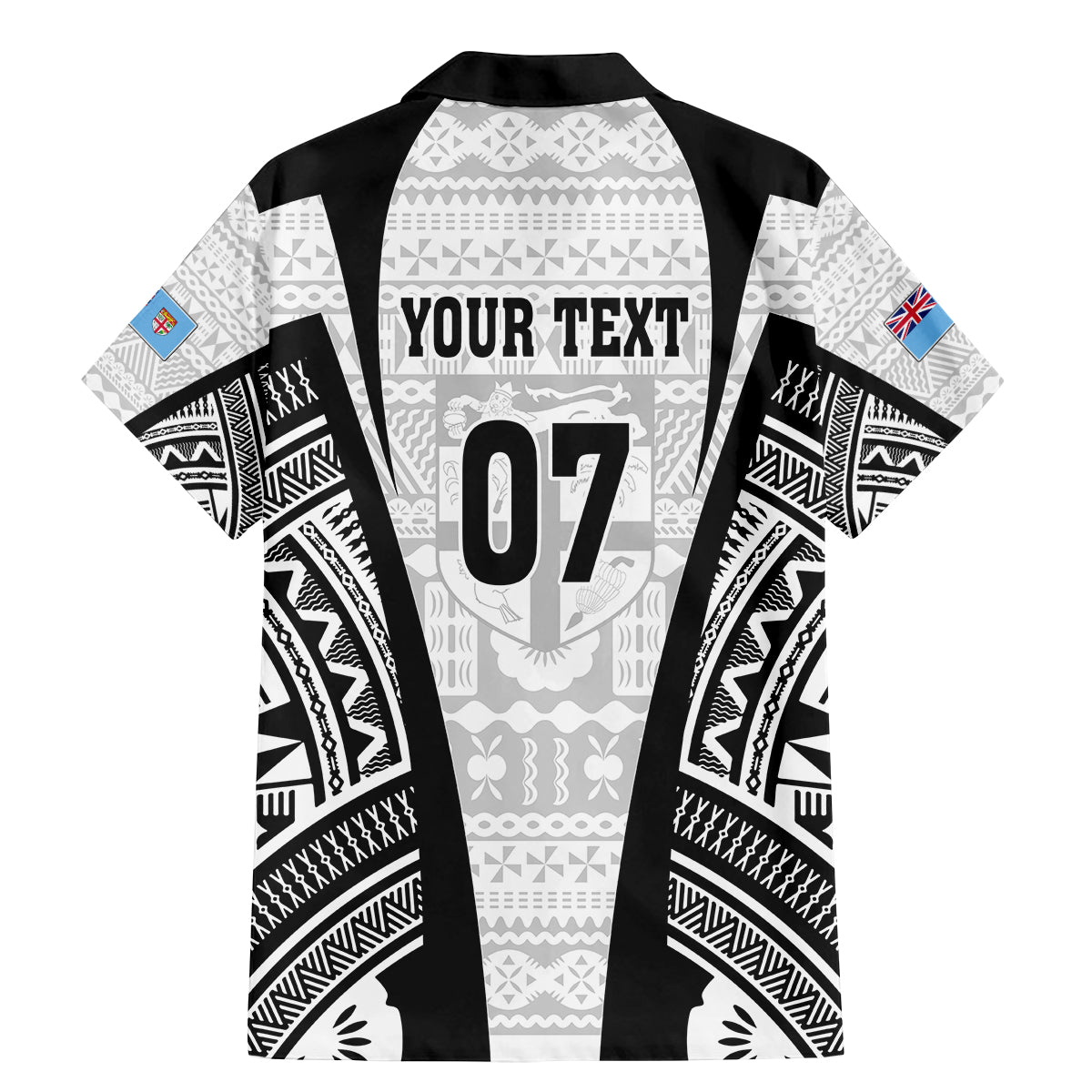 Personalised Fiji Rugby Family Matching Mermaid Dress and Hawaiian Shirt 2023 World Cup History Makers - White Ver LT7 - Polynesian Pride