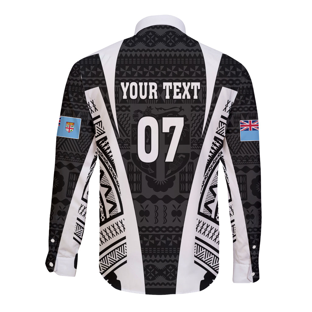 personalised-fiji-rugby-long-sleeve-button-shirt-2023-world-cup-history-makers-black-ver
