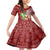 Hawaii Christmas Mele Kalikimaka Family Matching Mermaid Dress and Hawaiian Shirt Santa Claus LT7 Daughter's Dress Red - Polynesian Pride