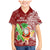 Hawaii Christmas Mele Kalikimaka Family Matching Mermaid Dress and Hawaiian Shirt Santa Claus LT7 Son's Shirt Red - Polynesian Pride