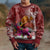 Papua New Guinea Christmas Kid Ugly Christmas Sweater Bird-of-Paradise Special LT7 - Polynesian Pride