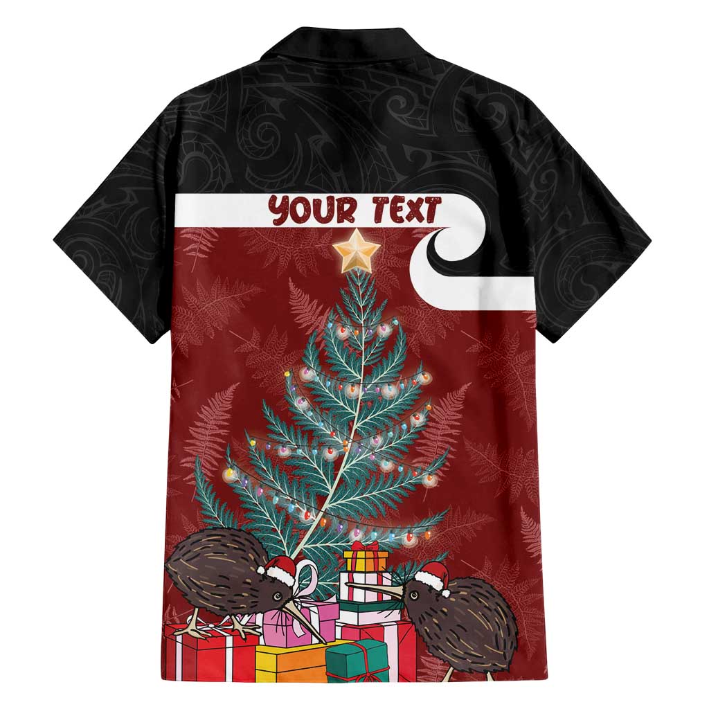 Personalised New Zealand Maori Christmas Family Matching Puletasi and Hawaiian Shirt Xmas Fern Mix Kowhawhai LT7 - Polynesian Pride