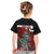 Personalised New Zealand Maori Christmas Kid T Shirt Xmas Fern Mix Kowhawhai