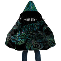 Aotearoa Personalized Lawn Bowls Maori Cloak New Zealand Paua Shell Tribal Silver Fern - Polynesian Pride