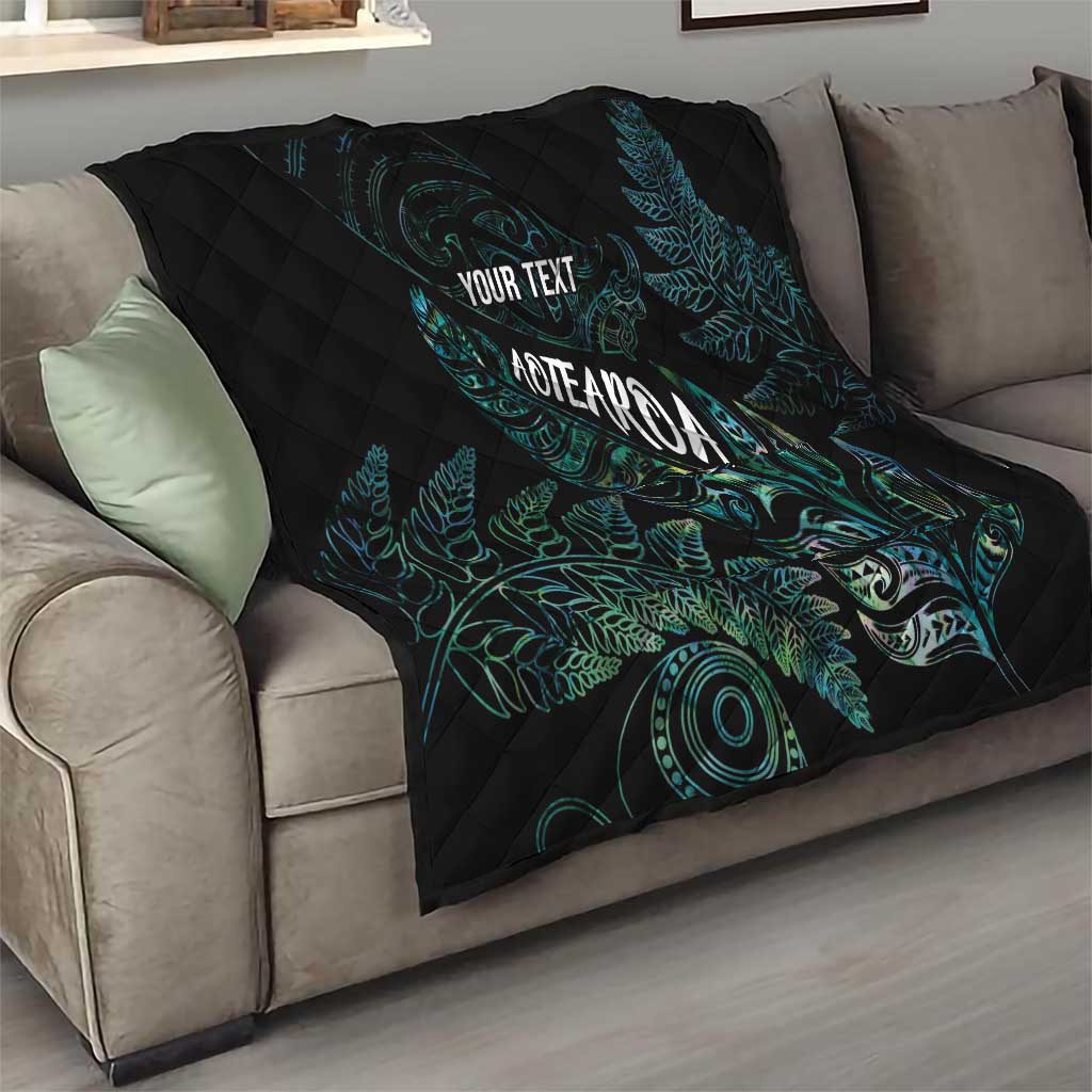 Aotearoa Personalized Lawn Bowls Maori Quilt New Zealand Paua Shell Tribal Silver Fern - Polynesian Pride