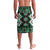 Personalised Taniko Motifs Aotearoa Lavalava Waitangi Kowhaiwhai Kiwi - Green