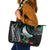 Aloha Hawaii Monk Seal Leather Tote Bag Mix Ohia Lehua